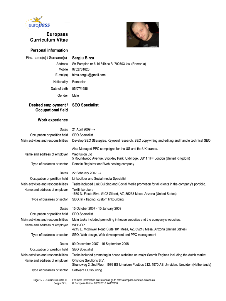 europass-cv-online-form-fill-out-and-sign-printable-pdf-template-signnow
