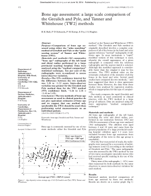 Greulich and Pyle Atlas Download PDF  Form