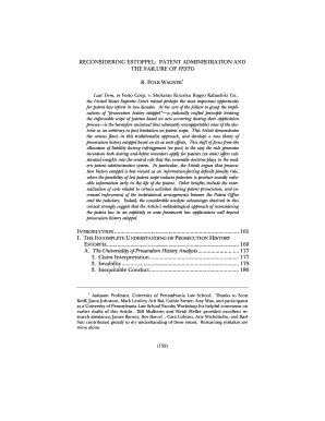 RECONSIDERING ESTOPPEL PATENT ADMINISTRATION and the Law Upenn  Form