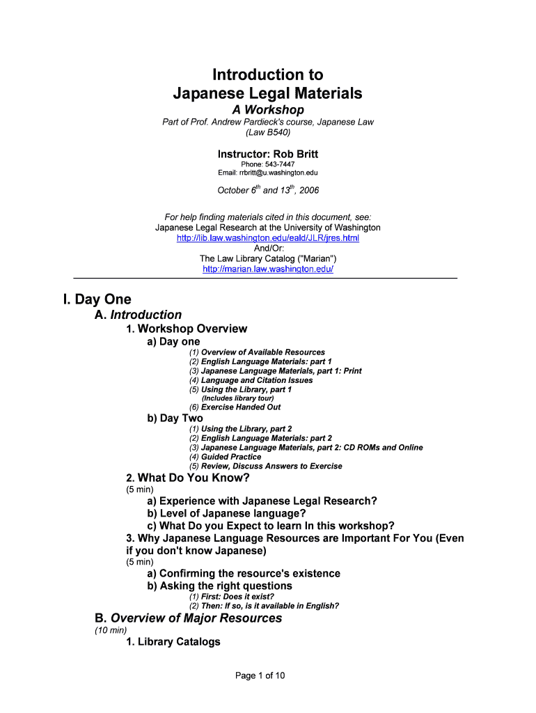 Japanese Legal Research Workshop Nccjapan  Form