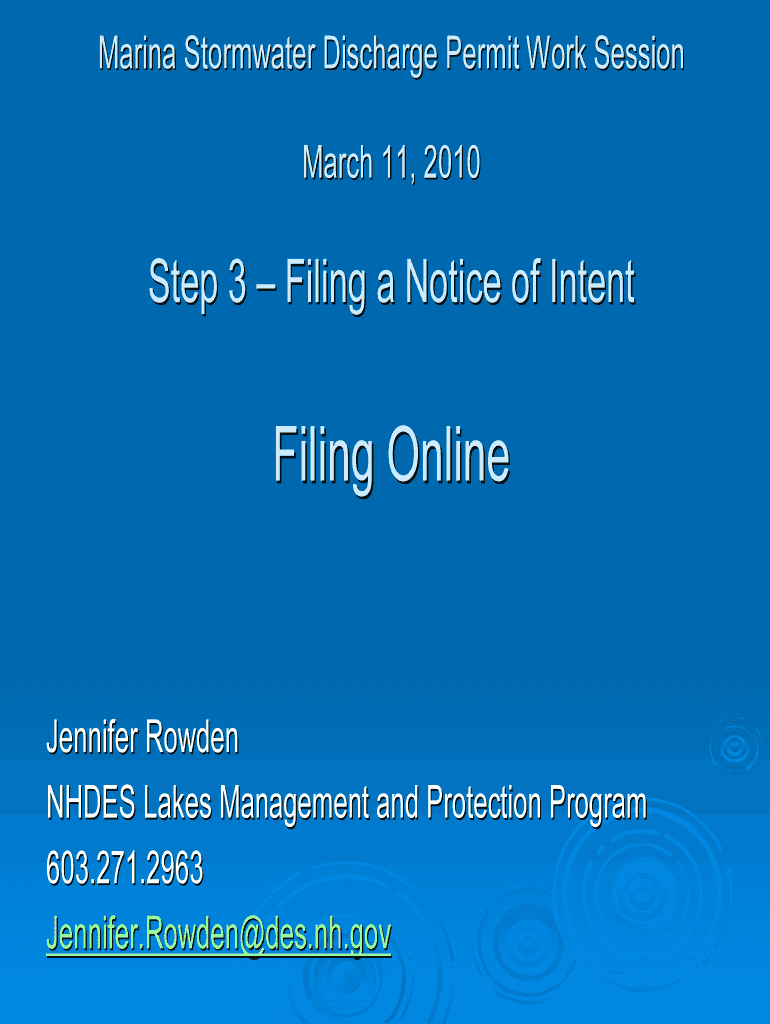 Filing Online Des Nh  Form