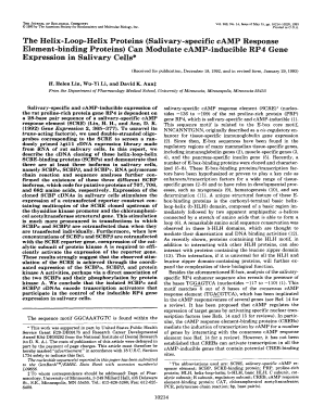 The Helix Loop Helix Proteins Element Binding Proteins Can Jbc  Form