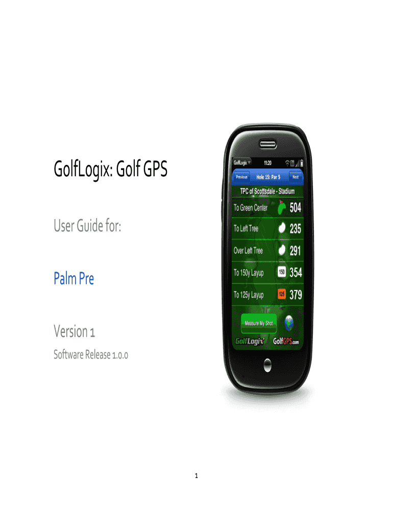 GolfLogix Golf GPS  Form