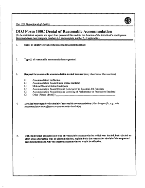 Doj Form 100c Minnesota