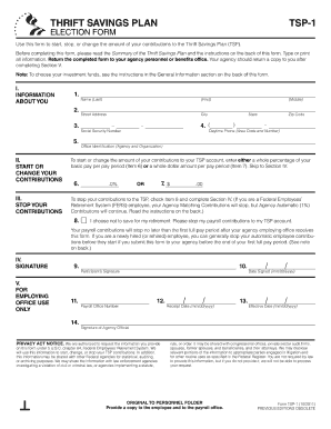 Tsp Form Customs