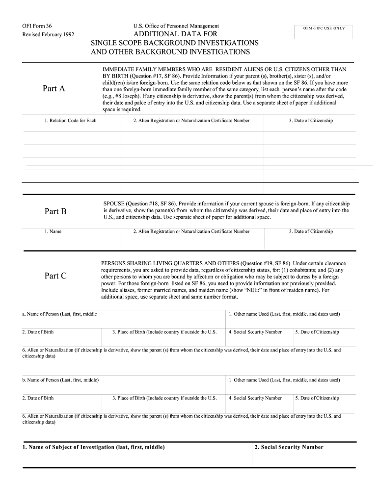  Form 36 PDF 1992-2024