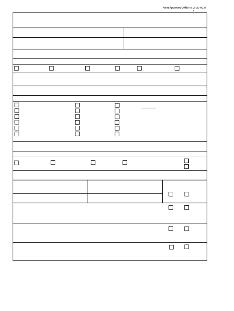  Faa Form 8500 20 1997-2024