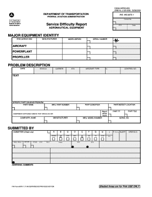 Faa Form 8070 1