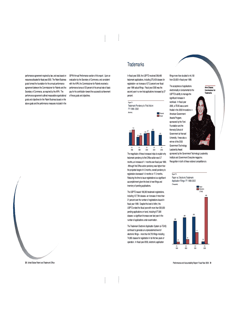 Performance Agreement Required by Law, and Was Based on Resources Allocated for Fiscal Year  Uspto