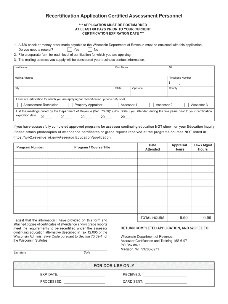 May PM 112 Wisconsin Department of Revenue Bureau of Revenue Wi  Form