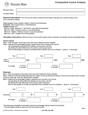 Fannie Mae Form 1088