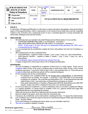 WRAPAROUND MILWAUKEE Milwaukee County County Milwaukee  Form