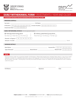 Rsa Retail Bonds Application Form