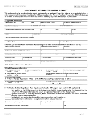 Ccs Application Form