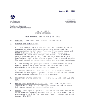 Dot E 10517 Form