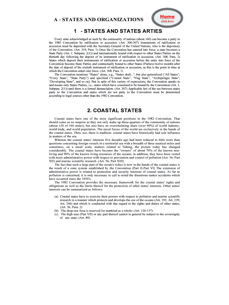 A STATES and ORGANIZATIONS 1 STATES and STATES  Form