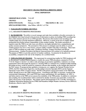 2 3 2 AreaRoute Briefing Procedures Faa  Form