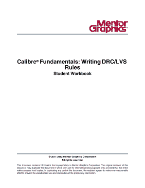 Calibre Svrf Manual PDF  Form