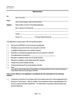 University of Hawaii Oprpm for 95 Form Fillable