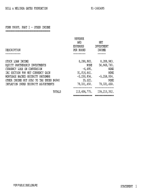 Statements 1 17 Bill &amp; Melinda Gates Foundation Gatesfoundation  Form