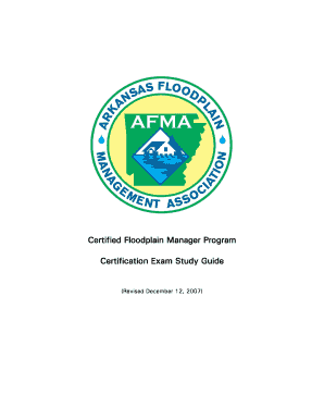 Certified Floodplain Manager Practice Exam  Form