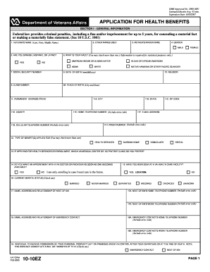  1010ez Form Online 2005