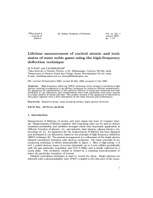 Lifetime Measurement of Excited Atomic and Ionic States of Some Noble Ias Ac  Form