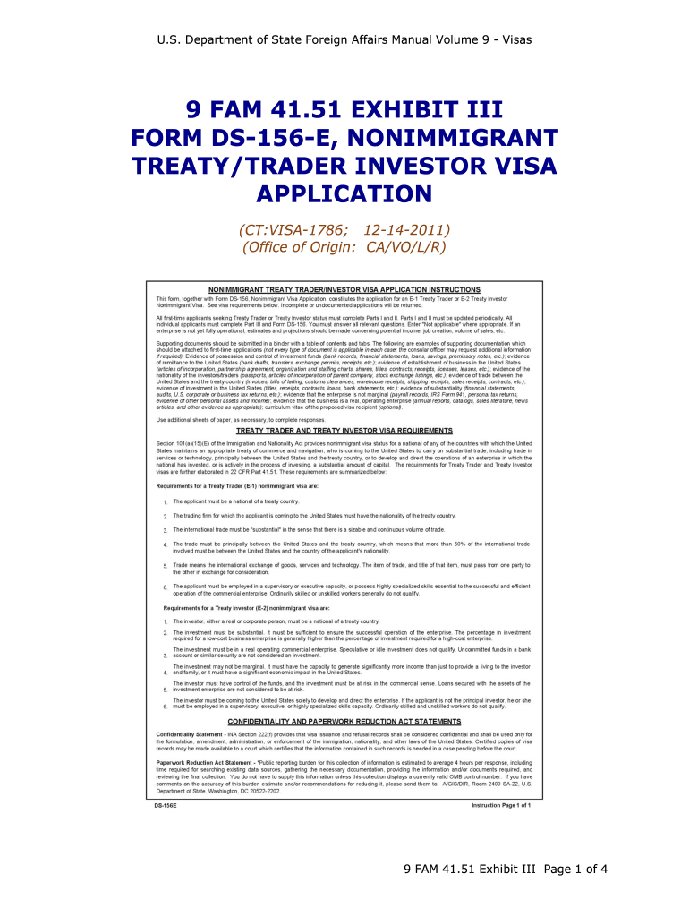  Ds 156e Form 2018-2024