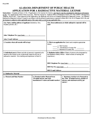 State of Alabama Form Rm 07