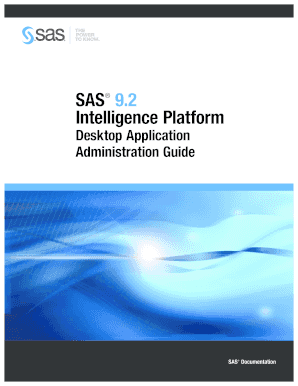 SAS 9 2 Intelligence Platform Desktop Application Administration