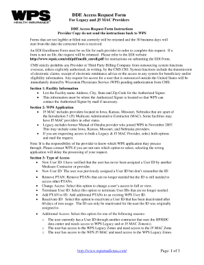 Medicare Dde Access Request Form