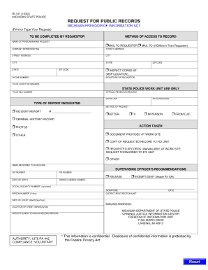 Msp Foia  Form