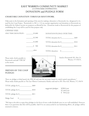 A CONSUMER COOPERATIVE  Form