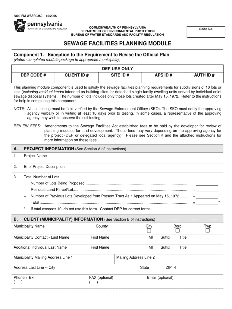  Pa Dep Form 3800 Fm Bcw0271c 2005-2024