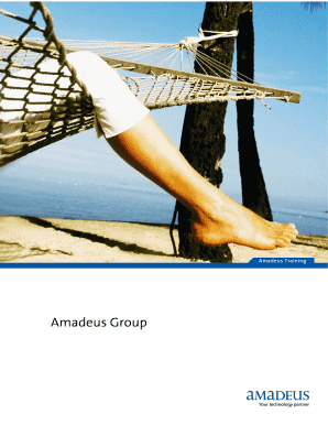 Amadeus Group  Form