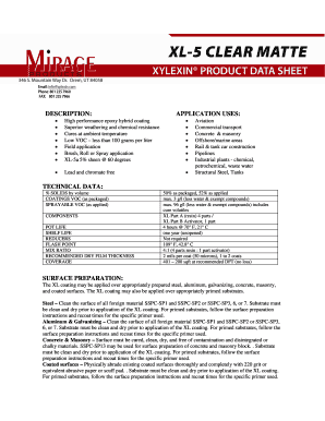 Mankiewicz Alexit Technical Data Sheet  Form