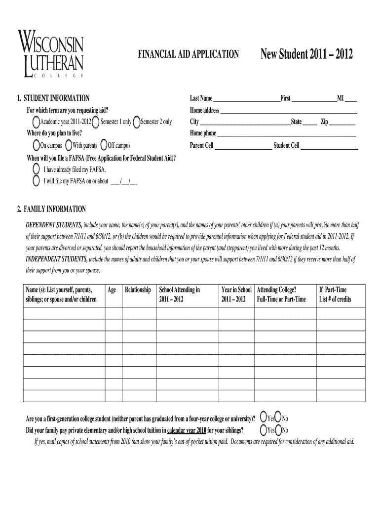 New Student Wlc  Form