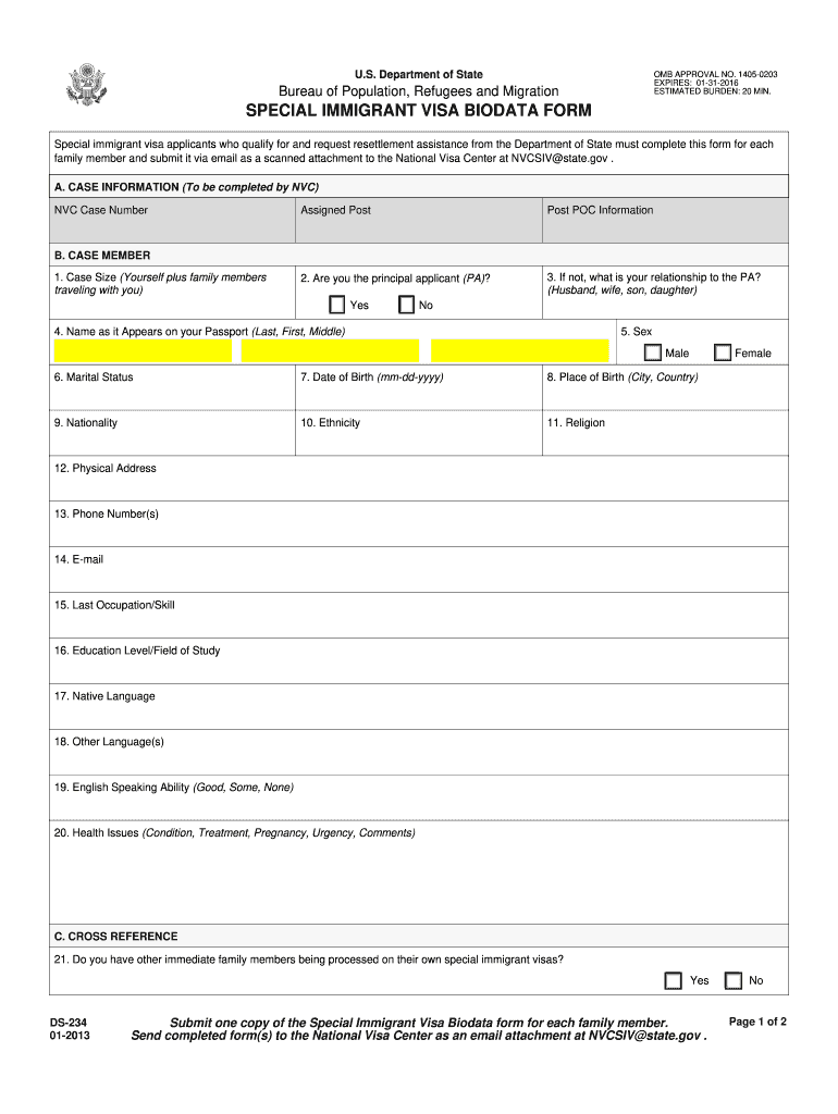 Online Bio Data Form  Fill Out and Sign Printable PDF Template  signNow