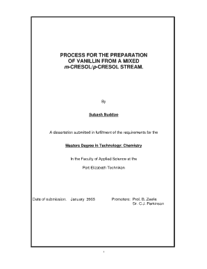 Commercial Process for Vanillin Synthesis Form