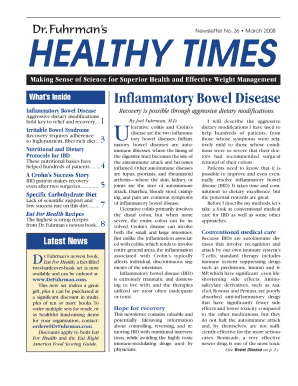 Joel Furman Ibd Form