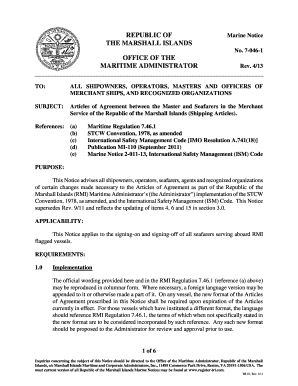 Seafarers Employment Contract  Form