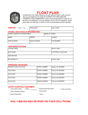 Form Fillable Float