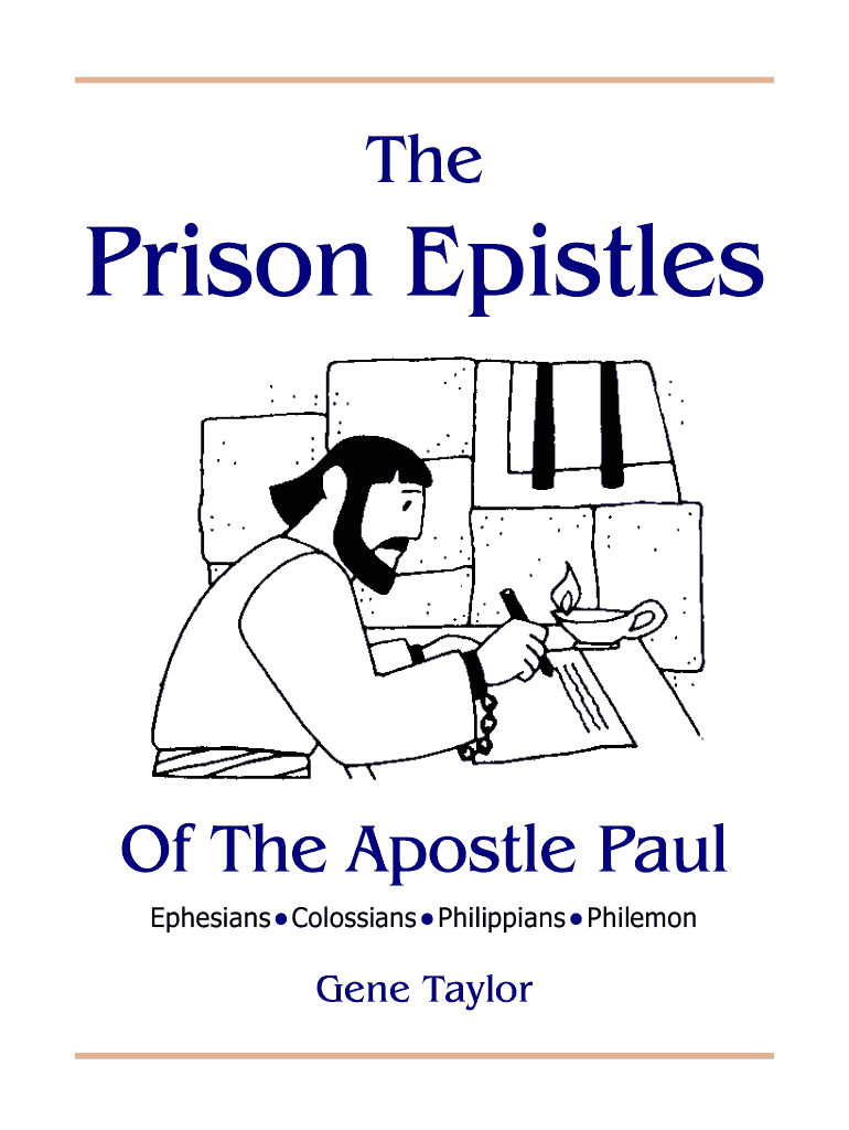 Prison Epistles PDF  Form