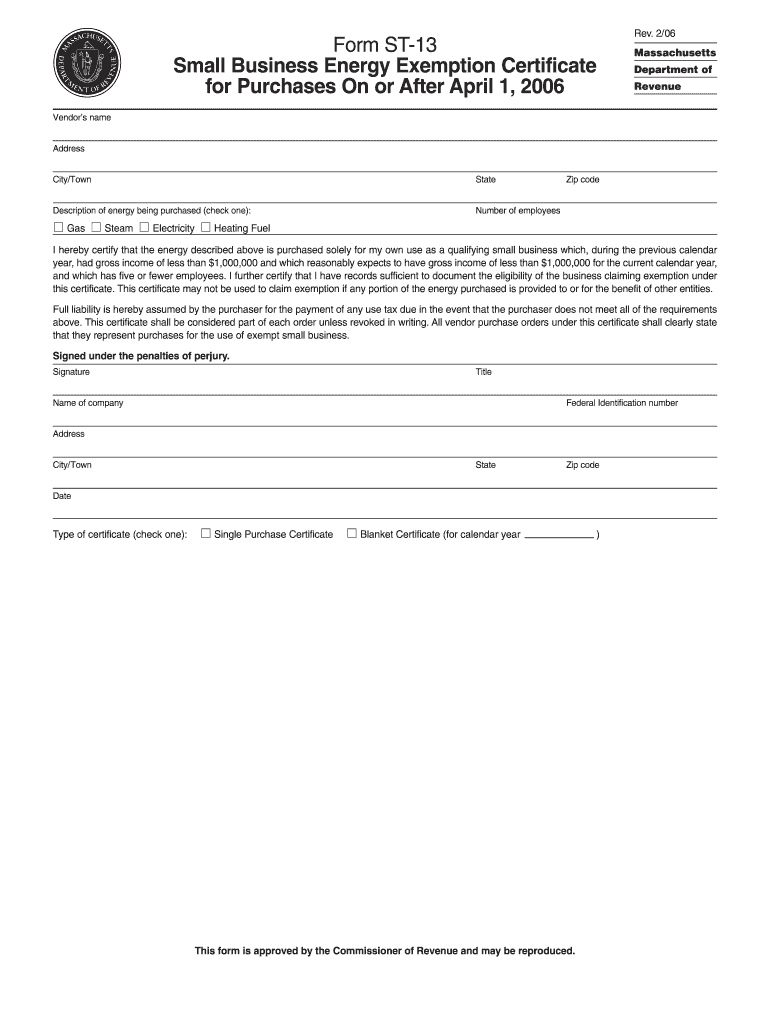  Form St 13 2006-2024