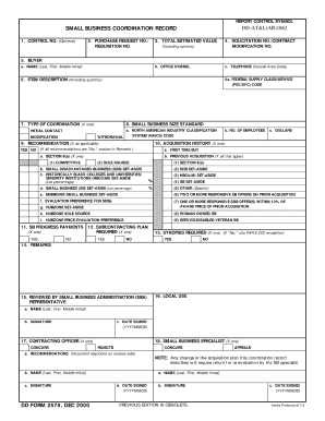 Dd2579 Fillable  Form