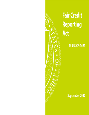  Fair Credit Reporting Act Disclosure Statement PDF 2012