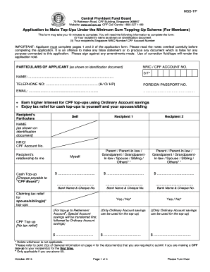 Mss Tp Form