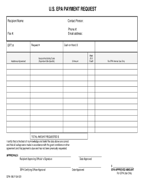 Epa 190 F 04 001 Form