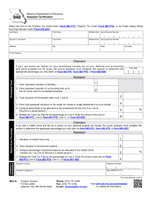  Mo Form 948 2010-2024