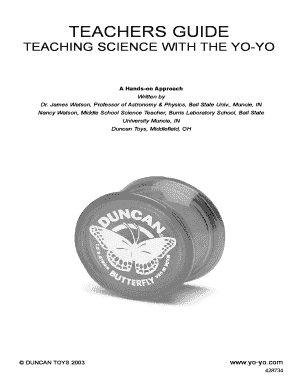 Duncan Yoyo Trick Book PDF  Form